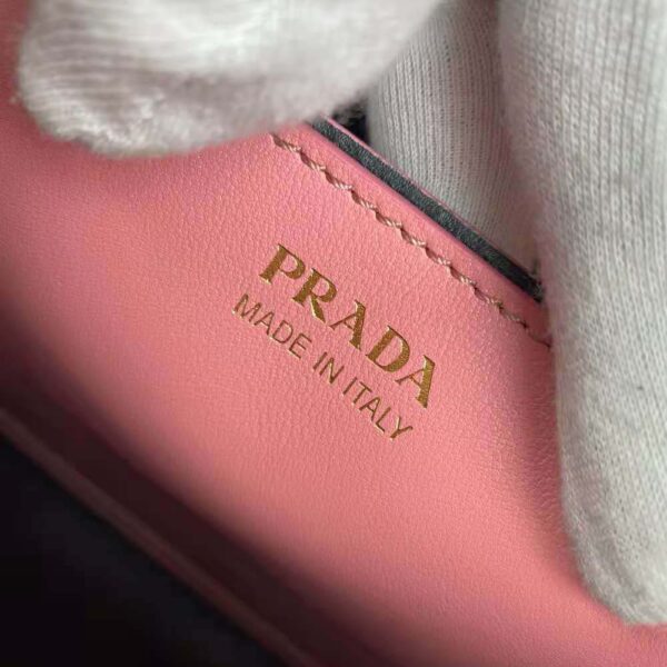 Prada Women Medium Saffiano Leather Prada Matinee Bag-Pink - Image 10