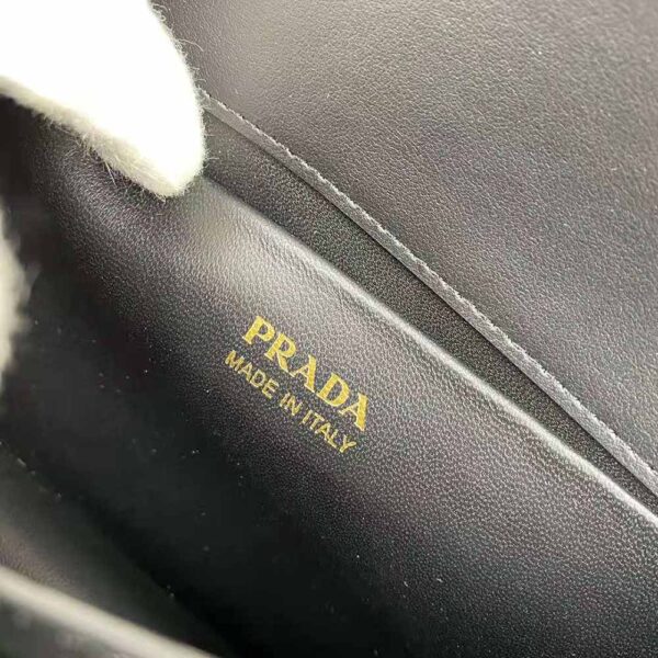 Prada Women Saffiano Leather Prada Symbole Bag-Green - Image 10
