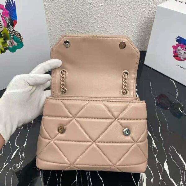 Prada Women Small Nappa Leather Prada Spectrum Bag-Pink - Image 6