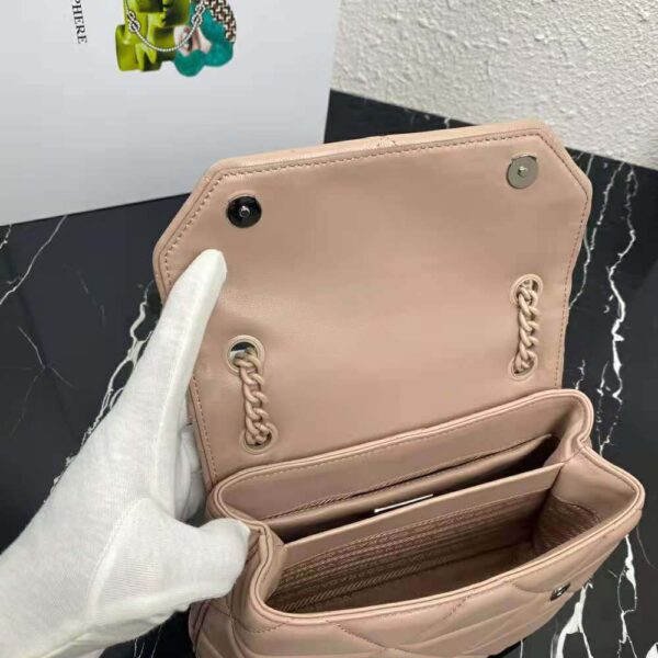 Prada Women Small Nappa Leather Prada Spectrum Bag-Pink - Image 7