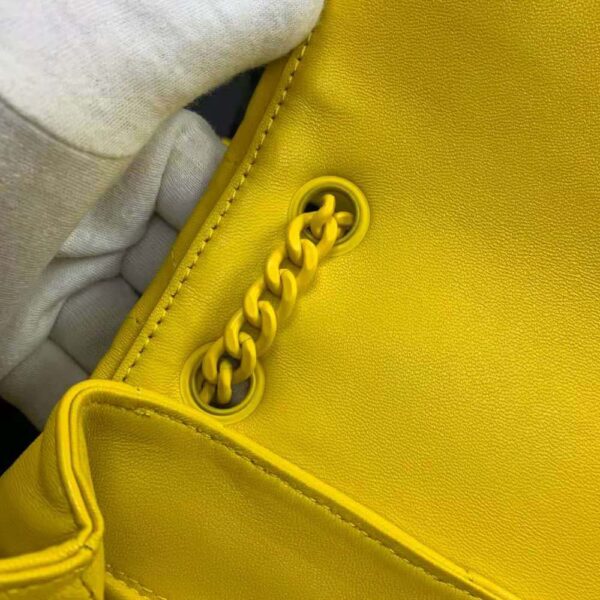 Prada Women Small Nappa Leather Prada Spectrum Bag-Yellow - Image 8