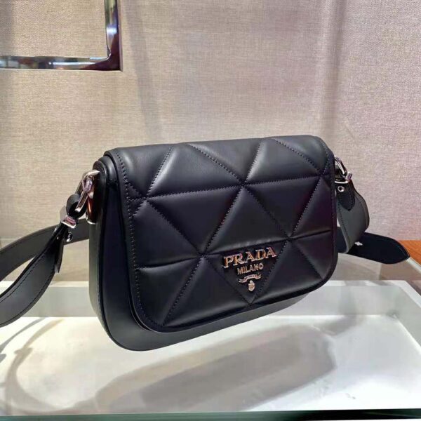 Prada Women Spectrum Leather Bag-Black - Image 6