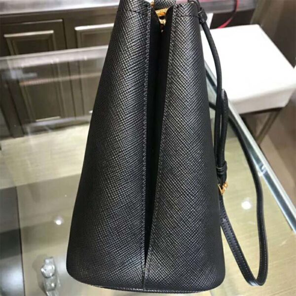 Prada Women Double Medium Bag in Saffiano Leather - Image 5